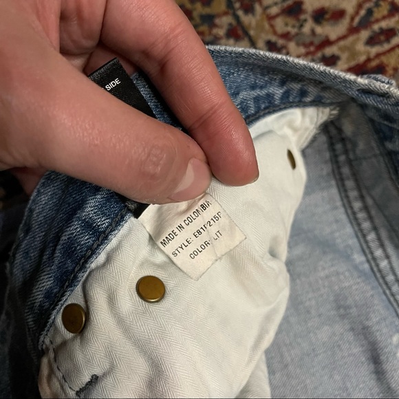 SOLD Authentic PRPS distressed denim jeans made in UAE size 38 - Picture 4 of 8